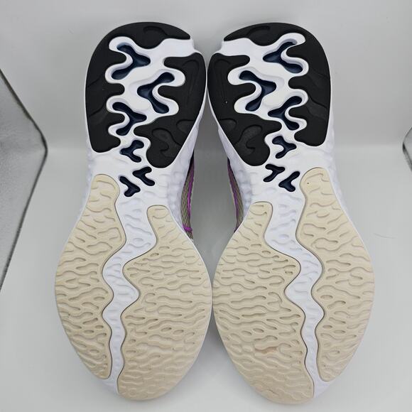 Nike Renew Run Platinum Tint Vivid Purple Womens 8.5 Shoes Sneakers - Picture 11 of 12